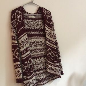 ABERCROMBIE KIDS CARDIGAN SWEATER